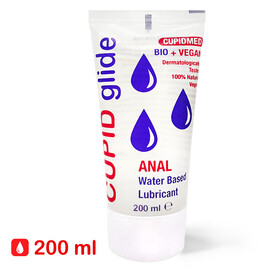 Анален лубрикант Cupid Glide Anal 200ml + Анална броеница  Лубриканти