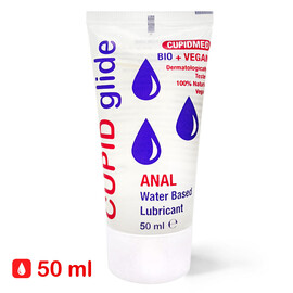 ПРОМО!!! Анална броеница Black Jelly Вeads + Анален лубрикант Cupid Glide Anal Bio Vegan 50ml  Анални броеници