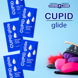 5бр. Интимен лубрикант Cupid Glide 7ml  За Нея