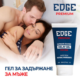 Задържащ гел за мъже Edge Premium - 60мл  Задържащи