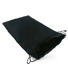 Сатенен плик за съхранение на играчки в черен цвят 25x15cm  Аксесоари за жени