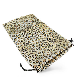 Сатенен леопардов плик за съхранение на играчки 28x16cm  Аксесоари за жени
