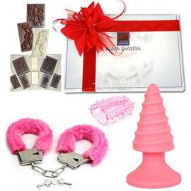 Комплект с шоколадови бонбони Pink Love мнения и цена с намаление от sex shop