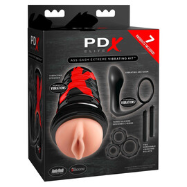 ​  Мастурбатор "Ass-gasm Extreme Vibrating Kit"  Мастурбатори