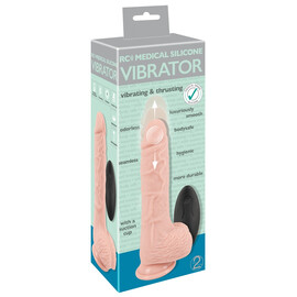 Ротационен и проникващ вибратор RC Medical Silicone Vibrator мнения и цена с намаление от sex shop