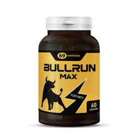 BULLRUN капсули секс стимулант за мъже - 60 капсули  Ерекция секс стимуланти