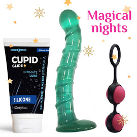 Коледен комплект "Вълшебни нощи" мнения и цена с намаление от sex shop