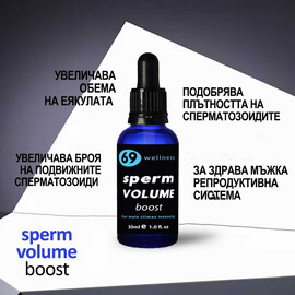 1+1=3 Капки за повече сперма Sperm Volume boost  Ерекция секс стимуланти