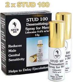 4бр. Спрей за задържане на еякулацията Stud 100  Забавящи еякулацията