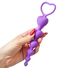 Анална броеница Purple Heart  Анални броеници