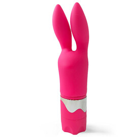Вибратор Rechargeable Rabbit Vibe - розов  Двойни вибратори