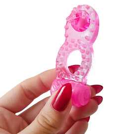 Вибрираща пенис халка за клиторна стимулация  Пенис Пристегачи