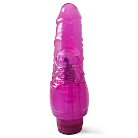 Вибратор Jelly Mystery - лилав  Реалистични вибратори