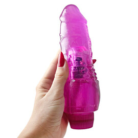 Вибратор Jelly Mystery - лилав  Реалистични вибратори