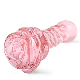 Анален разширител Pink Rose Glass  Анални разширители