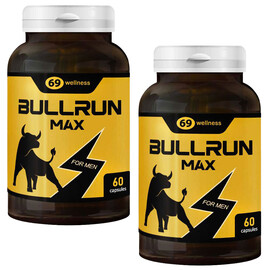 2 x BULLRUN капсули секс стимулант за мъже  Ерекция