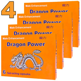 4 x Капсули за ерекция Dragon Power 4x6 капсули мнения и цена с намаление от sex shop