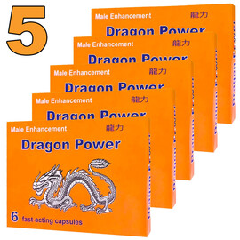 5 x Капсули за ерекция Dragon Power 5x6 капсули  Ерекция