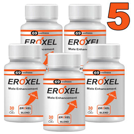 5 x Eroxel капсули за уголемяване на пениса 5x30 капсули  Уголемяване на пениса