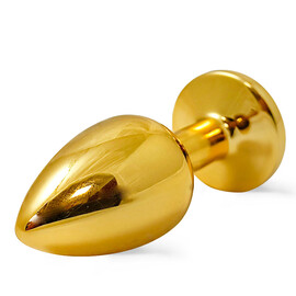 Метален бът плъг NO.1 Gold/Purle  Анални разширители