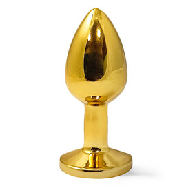 Метален бът плъг NO.1 Gold/Purle  Анални разширители