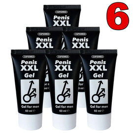 6 x Гел за уголемяване на пениса Penis XXL Gel  Уголемяване на пениса