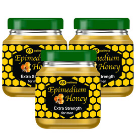 3 x Възбуждащ мед Епимедиум за мъже, Epimedium Honey for men - 3x40гр. мнения и цена с намаление от sex shop