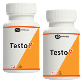 2 x TestoY за Силна Ерекция 2x15 капсули  Ерекция