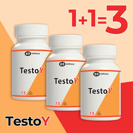 4 x TestoY за Силна Ерекция 4x15 капсули  Ерекция