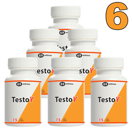 6 x TestoY за Силна Ерекция 6x15 капсули  Ерекция