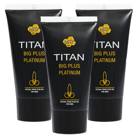 3 x Titan gel - Титан гел платинум за уголемяване на пениса мнения и цена с намаление от sex shop
