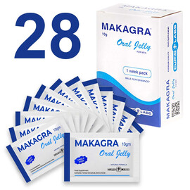 Желе за мощна ерекция MAKAGRA Oral Jelly - 28бр ПРОМО!!! мнения и цена с намаление от sex shop