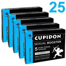 25бр Cupidon Купидон капсули за твърда и продължителна ерекция мнения и цена с намаление от sex shop