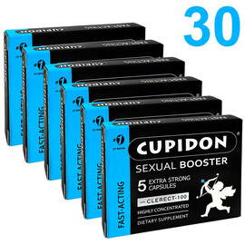 30бр Cupidon Купидон капсули за твърда и продължителна ерекция  Ерекция