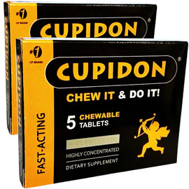 2 кутии Cupidon 10 бързодействащи дъвчащи таблетки за ерекция  Предложения за Мъже