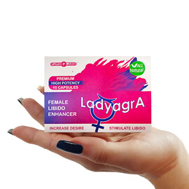 Вибратор Зайче Pink Girl + LadyAgra 10 капсули  Вибратори тип Зайче