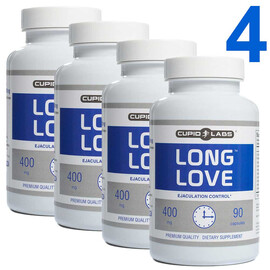4 x Задържащи капсули за мъже Long Love 4x90бр  Забавящи еякулацията