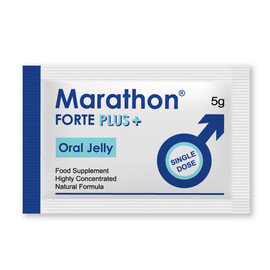 Marathon Forte Plus Oral Jelly - ядящо се желе за мъже - 40 броя  Ерекция секс стимуланти