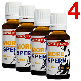 4 x Капки за повече сперма More Sperm  Плодовитост и сперма