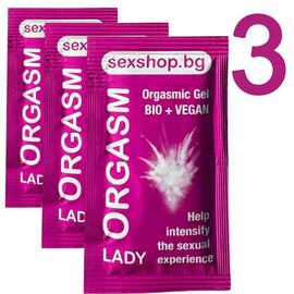 3 x Възбуждащ лубрикант за жени Orgasm Lady 7ml мнения и цена с намаление от sex shop