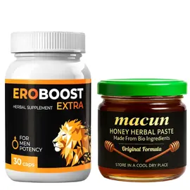 EroBoost Max хапчета за по-силна ерекция + Macun Турски Маджун – Билков Мед 40 g мнения и цена с намаление от sex shop