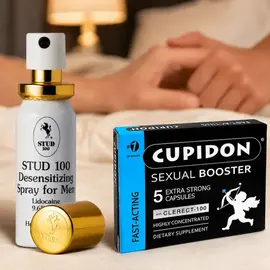 Спрей за задържане на еякулацията Stud 100 + КУПИДОН 5 таблетки