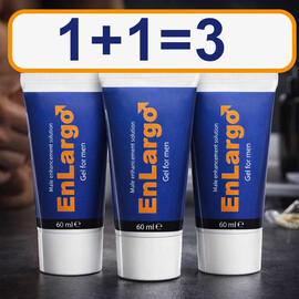 Промоция 3бр Enlargo за увеличаване на пениса на цената на 2бр