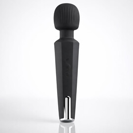 Мощен луксозен wand вибратор с презареждаща батерия