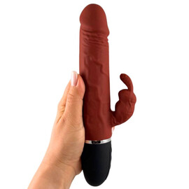 Луксозен rabbit вибратор със зайче за клитор стимулация и 10 скорости