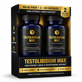 2 Х Testolibidium – натурален бустер за тестостерон, Тестолибидиумсила и потентностснимка 2