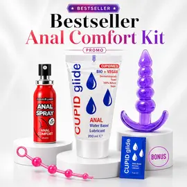 Bestseller Anal Comfort Kit – промо комплект за повече комфорт, контрол и анално удоволствие