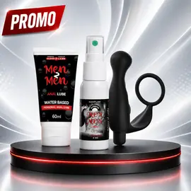 Gay Men Pleasure Kit – промо пакет за анален комфорт, контрол и P-зона удоволствие