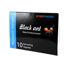 Черна Мравка BLACK ANT 10бр капсули за ерекцияснимка 4