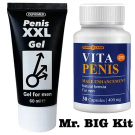 Комплект гел и капсули за уголемяване на пениса Mr. BIG Kit